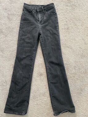 Express Black Boot Cut High-Rise Jeans